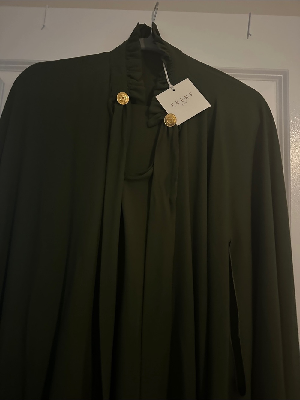 Olive Green Women's Pantsuit Jacket